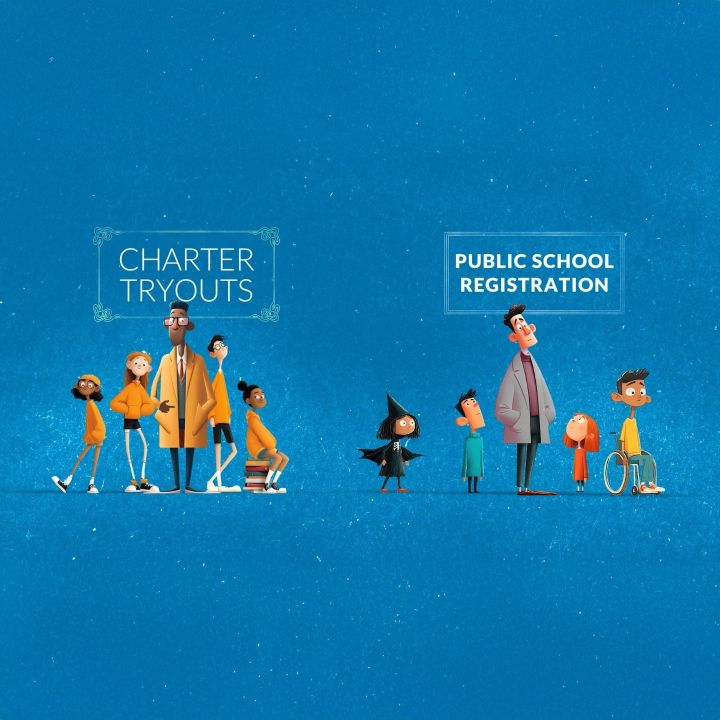 Charter Tryouts vs Public School Registration